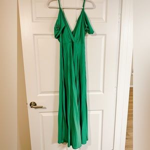 ASOS OFF SHOULDER WITH STRAP FORMAL DRESS